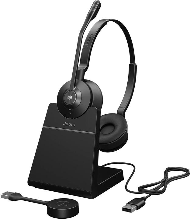 Produktbild Jabra Engage 55 SE MS Stereo UNC (DECT, USB-A) inkl. Charger (Kabellos, USB-A)