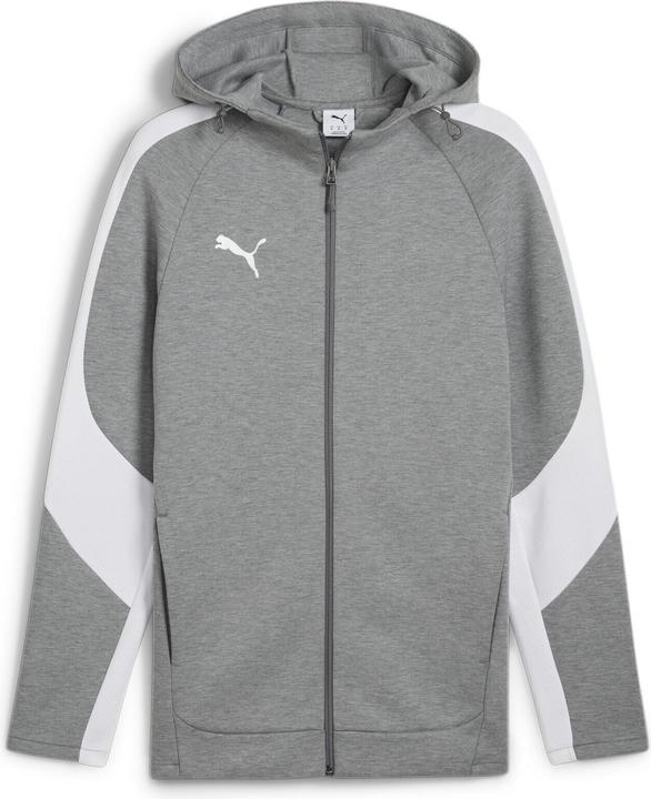 Gris moyen Heather-PUMA Argent-PUMA Blanc