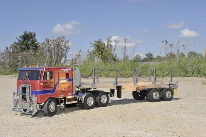 Actual product image Tamiya flatbed trailer 1/14 (Kit)