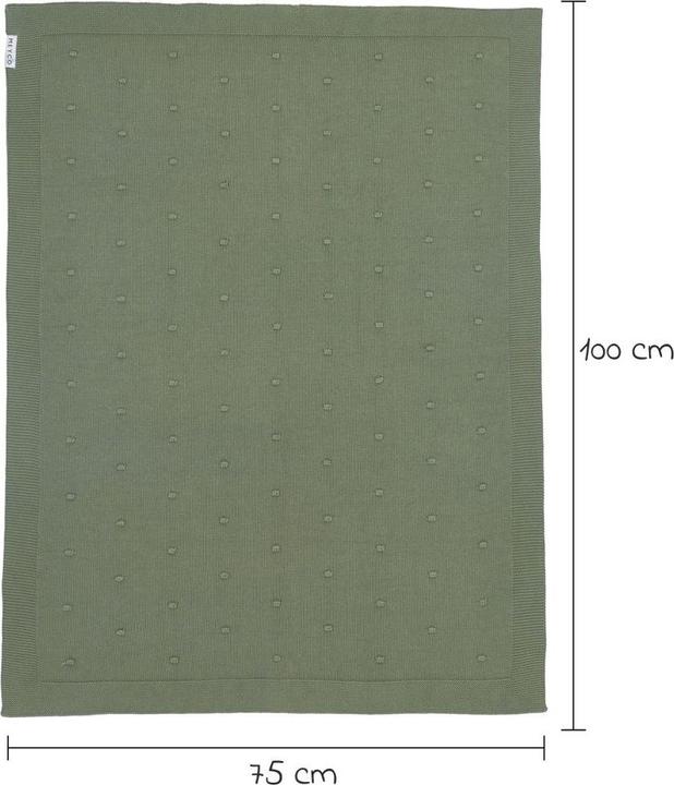 Actual product image Meyco Kuscheldecken Kuscheldecke 75 x 100 cm - Mini Knots - (75 x 100 cm)