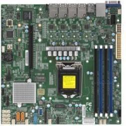Actual product image Supermicro MB Intel 1151 X11SCL-LN4F (LGA 1151, Intel C242, mATX)