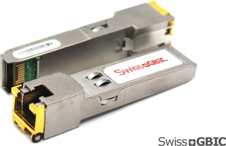 Image du produit SwissGBIC SFP 1Gb RJ45 100m MGBIC-02