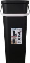 Actual product image Tontarelli fashion bin with handle 38l white/black (38 l)