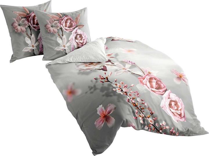Image du produit Traumschlaf Rose (Housse de couette, 155x220 cm + 80x80 cm)