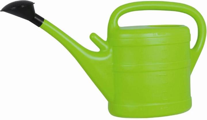 Geli Gieter, 10 liter, van kunststof in mintgroen, 56x32x18,5 cm, met douche en handvat in de lengte (10 l)