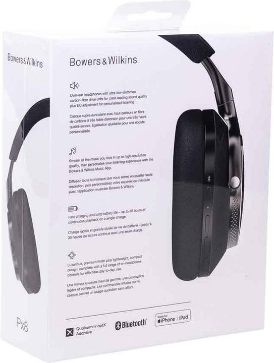 Actual product image Bowers & Wilkins PX8 (ANC, 30 h, Wireless, Cable)