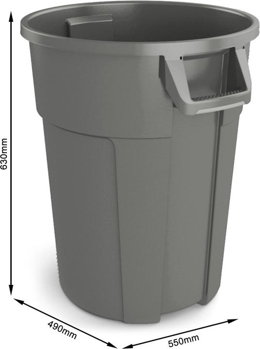 Actual product image Rotho TITAN waste garbage can (85 l)