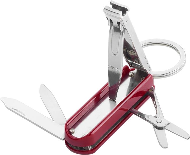 Produktbild Zwilling Multi-Tool m. Schlüsselanhänger, rot, 57 mm