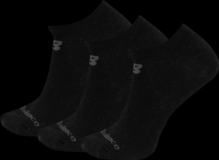 New Balance NB PF Cotton Flat Knit No Show Socks 3 Pair