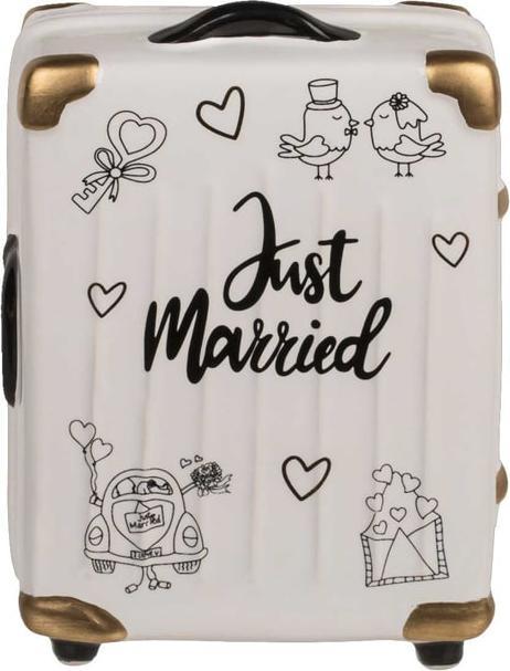 Produktbild Out of the blue Spardose Trolley Koffer Just Married