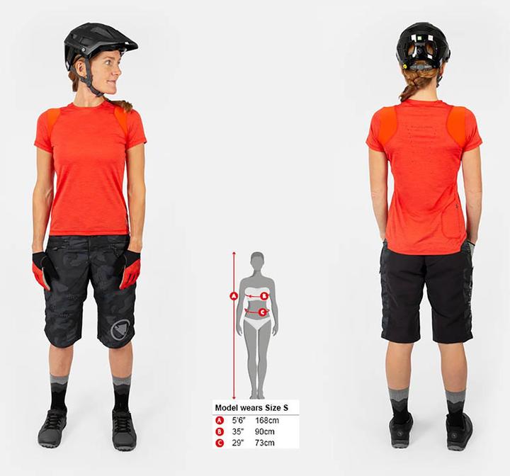 Actual product image Endura Ladies SingleTrack Jersey (short sleeve) (M)