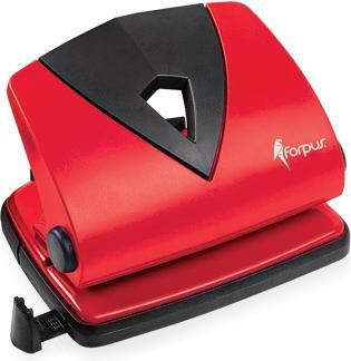 Produktbild Forpus Punch hole, red, up to 30 sheets, metal 1101-024
