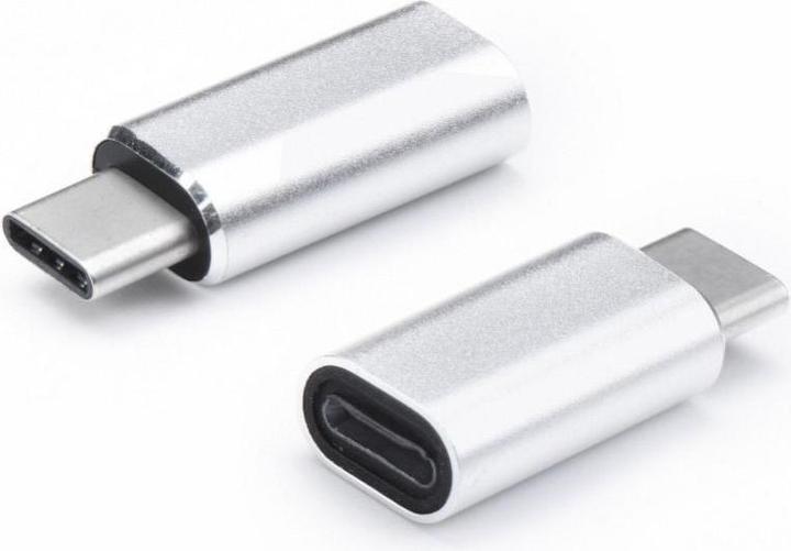 Image du produit NoName Adaptateur OEM Lightning (femelle) vers Type C (mâle) argenté (Lightning, USB Type C)