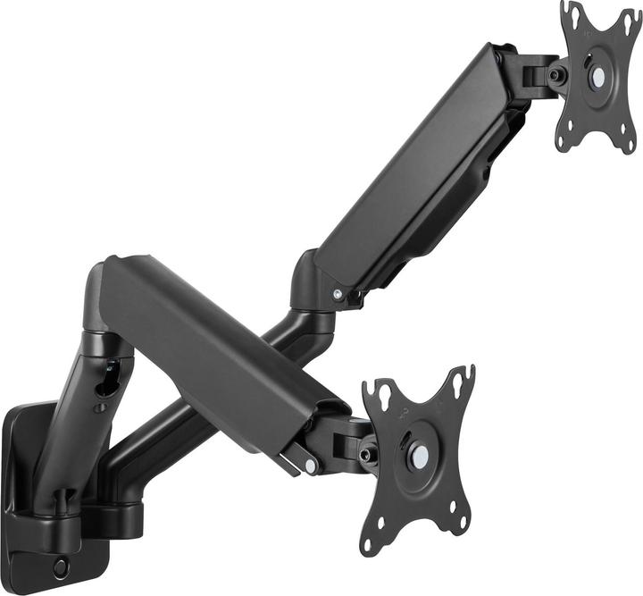Actual product image LogiLink BP0146 Dual Monitorius wall mount 17-32 inch gas spring 90-540 mm (Wall, 32")