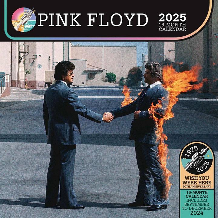 Produktbild Pink Floyd Wandkalender 2025 Quadratisch