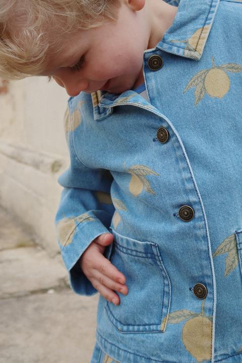 Actual product image Konges Slojd Magot Jeansjacke Lemon Denim (104)