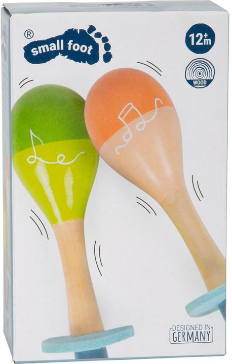 Image du produit small foot Maracas Groovy Beats (Allemand, Français, Italien, Anglais)