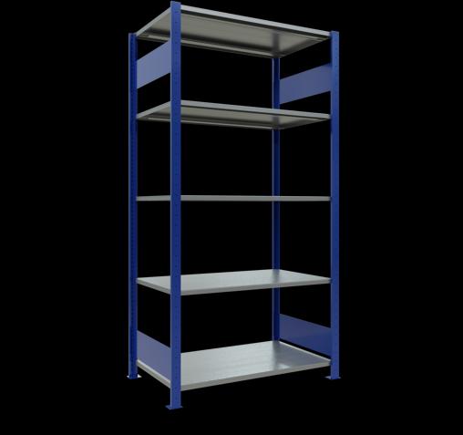 Système d'emboîtement pour rayonnage de base MULTIplus85 avec traverse de longueur