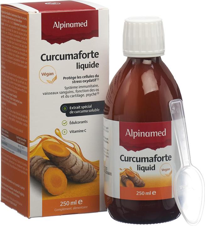 Actual product image Alpinamed Curcumaforte Liquid (1 Piece, Liquid, 520 g)