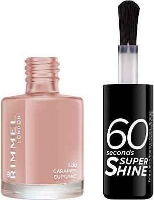 Image du produit Rimmel London 60 Seconds Super Shine (500 Cupcake au caramel, Vernis couleur)