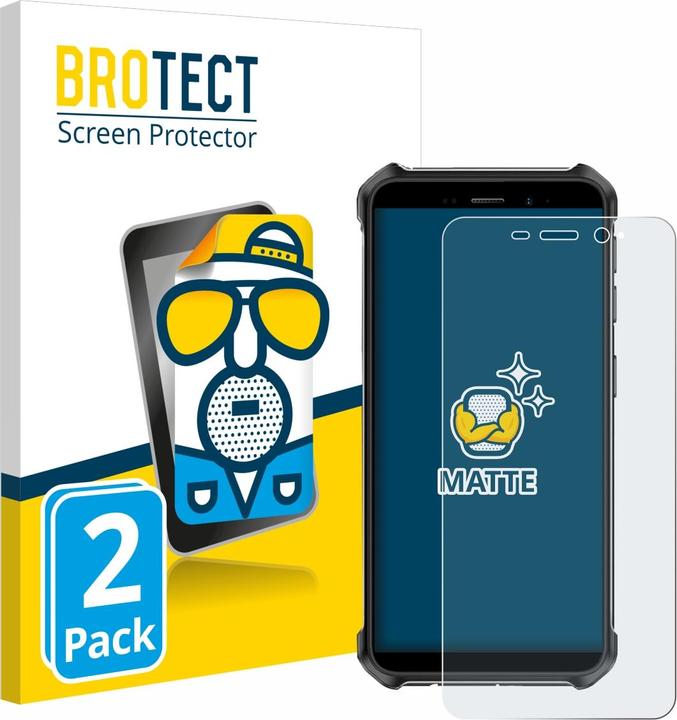 Actual product image BROTECT Protector Anti-Glare (2 Piece, Ulefone Armor X12 Pro)