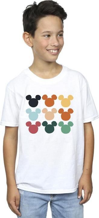 Immagine prodotto Disney Mickey Mouse Heads Square Maglietta Ragazzi (152, 158)