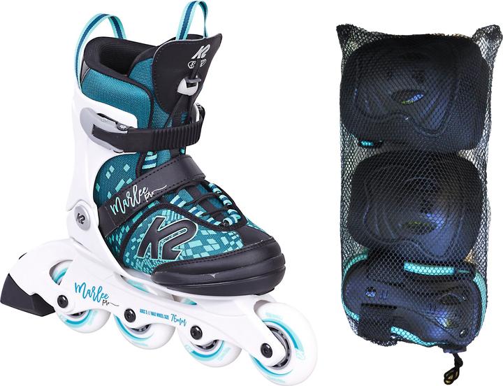 Actual product image K2 Inline Skate Set Marlee Pro Pack Kids (Size: 35.0-40.0 (L), design) (35)
