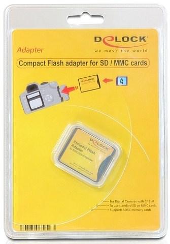Actual product image Delock Adapter SD - CF II