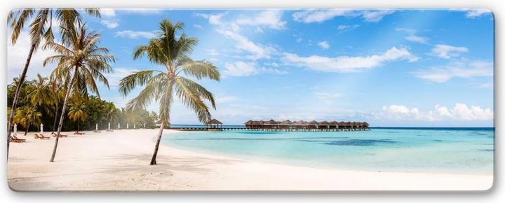 Produktbild Trenddeko Colombo - Wasserbungalows auf den Malediven (100 x 40 cm)