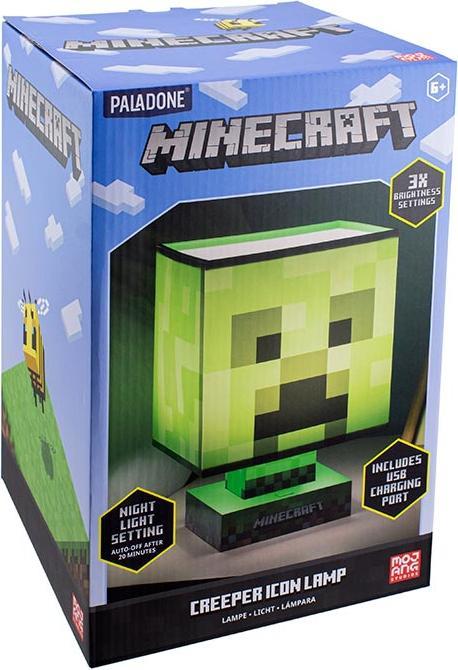 Produktbild Paladone Products Minecraft: Creeper Icon Lamp with USB Charger