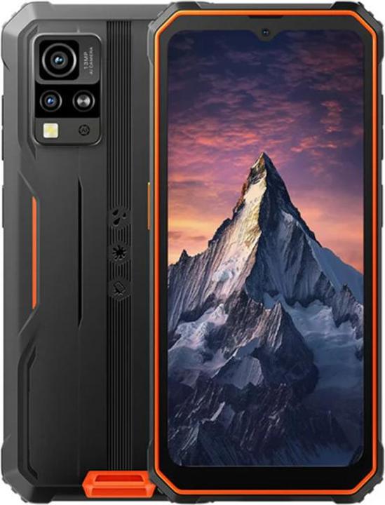 Actual product image Blackview BV4800 Pro (Dual Sim - 6.56" - 128 GB, 4 GB RAM) Orange (128 GB, Orange, 6.56", Dual SIM)