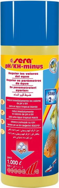 Sera Water care PH/KH-minus, 250 ml (Water treatment aquarium)