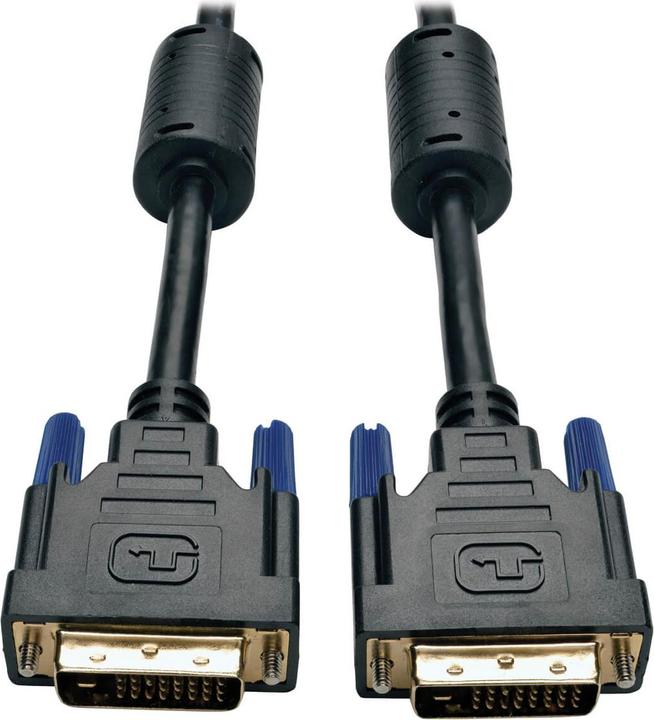Actual product image Eaton DVI Dual Link Cable Digital TMDS Monitor Cable DVI-D M/M 15ft. 4.57m (4.60 m, DVI)