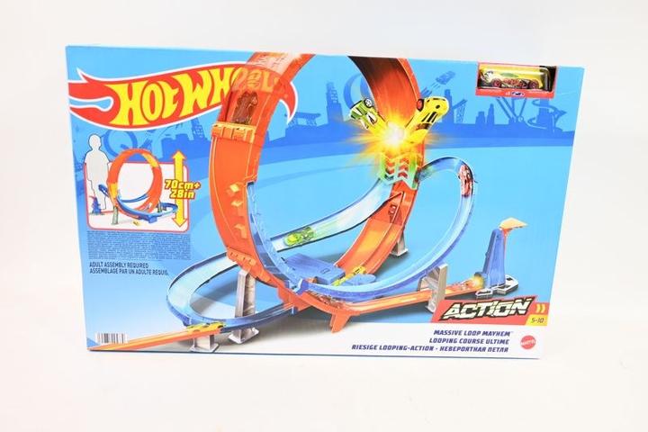 Produktbild Mattel Riesen Looping-Crash Trackset