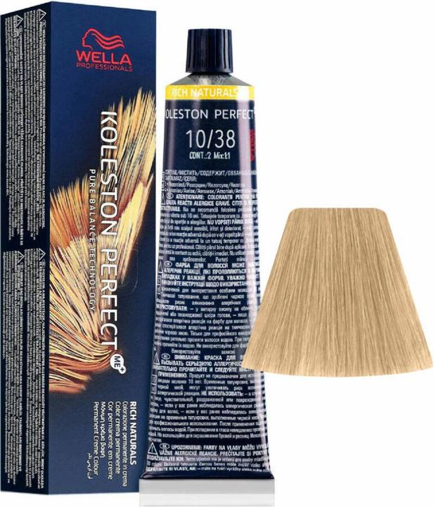 Immagine prodotto Wella Koleston Perfect ME+ Rich Natural 10/38 60ml (10/38)