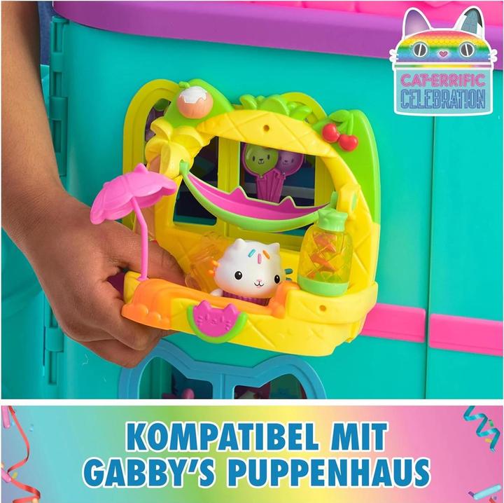 Actual product image Gabby's Dollhouse - Kuchi's Juice Bar Balcony Playset