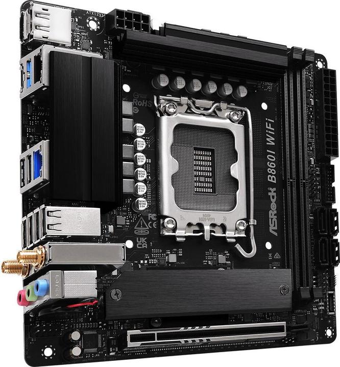 Actual product image AsRock B860I WiFi (LGA 1851, Intel B860, Mini-ITX)