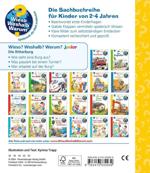 Produktbild Ravensburger Die Ritterburg (Deutsch, Kyrima Trapp, 2004)