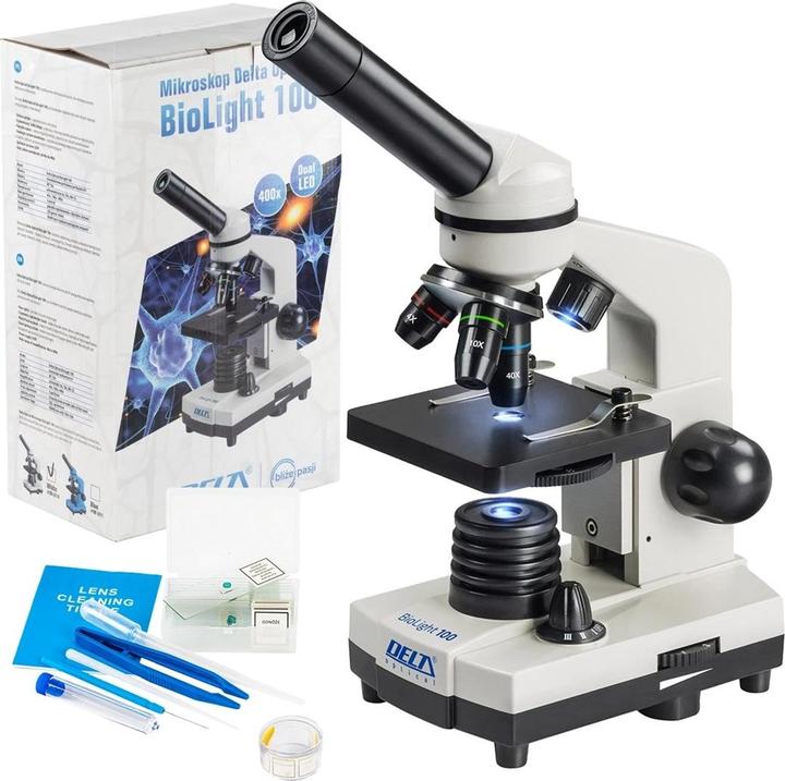 Produktbild Delta Optical DeltaOptical Mikroskop 100 weiss (400 x)