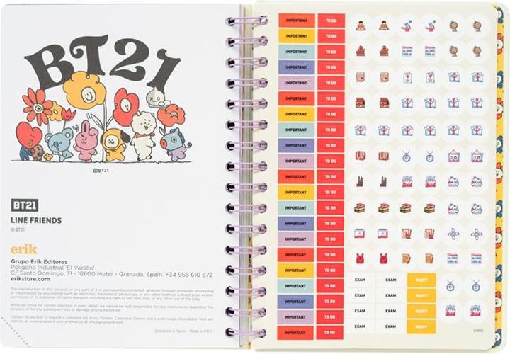 Produktbild Line Friends Linienfreunde - Kalender
