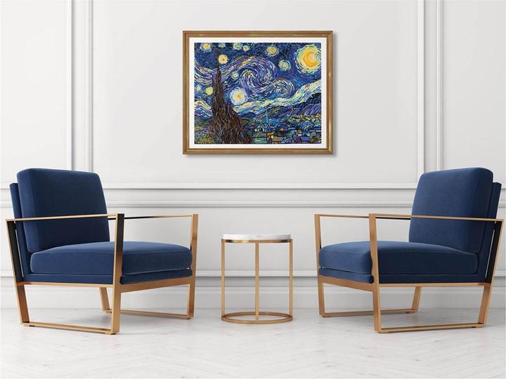 Actual product image Diamond Dotz Starry Night (Van Gogh)