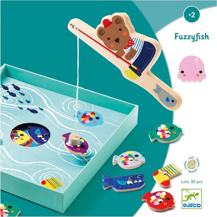 Image du produit Djeco Jeu magnétique Fuzzyfish (Anglais)