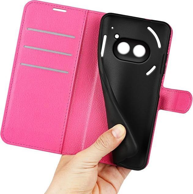 Image du produit MU Classic Série de couvertures de livres en cuir Litchi (Nothing Phone (2a))