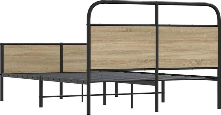 Immagine prodotto VidaXL Struttura letto senza materasso 140x200 cm in legno di quercia Sonoma (140 x 200 cm)