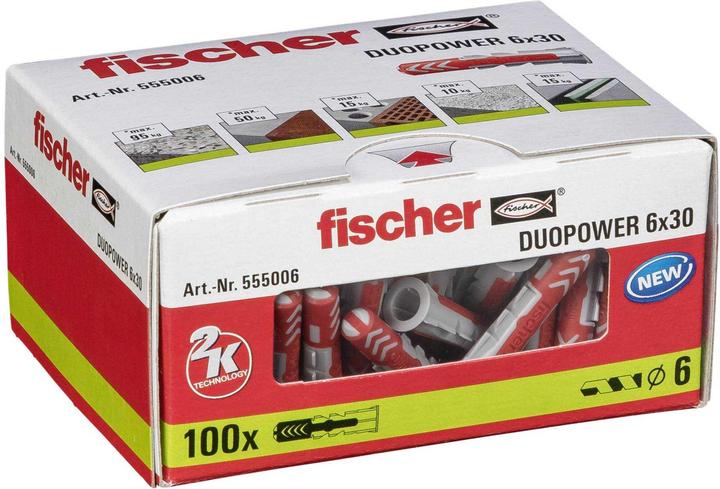 Actual product image Fischer Universal plugs (100 pcs.)