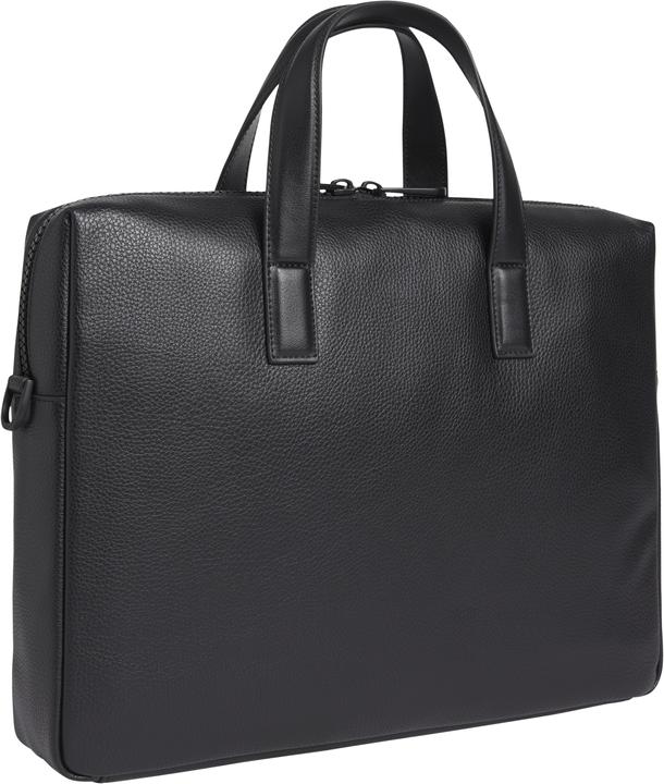 Actual product image Calvin Klein Briefcase CK Must Laptop Bag SP23 (49% POLYURETHANE, 51% RECYCLED POLYESTER)