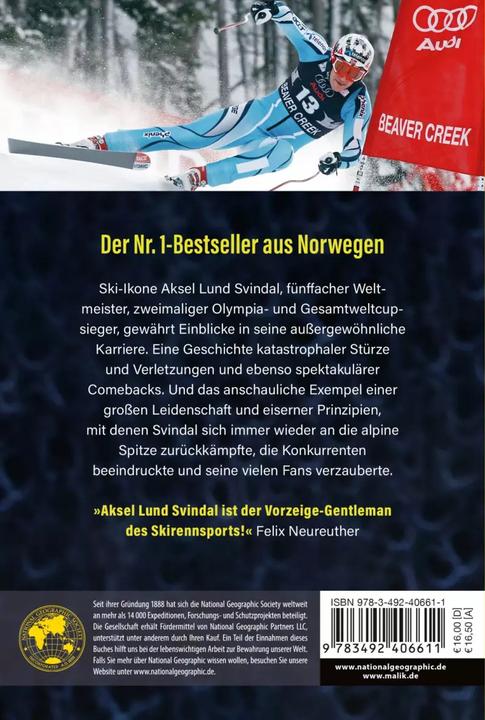 Produktbild Grösser als ich (Deutsch, Aksel Lund Svindal, Torbjørn Ekelund, Wolfgang Butt, 2022)