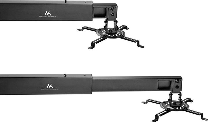 Actual product image Maclean TV MC-945 wall mount for short throw video projector mount 360° rotatable 15 kg (Wall)