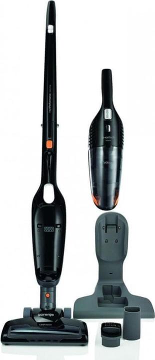 Actual product image Gorenje SVC144FBK Vacuum cleaner, Handstick 2 in 1, Power 95 W, Dust container 0,6 L, Working time 3