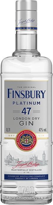 Immagine prodotto Finsbury 47 Platinum Dry Gin London Dry Gin 47% Vol. 0,7l
